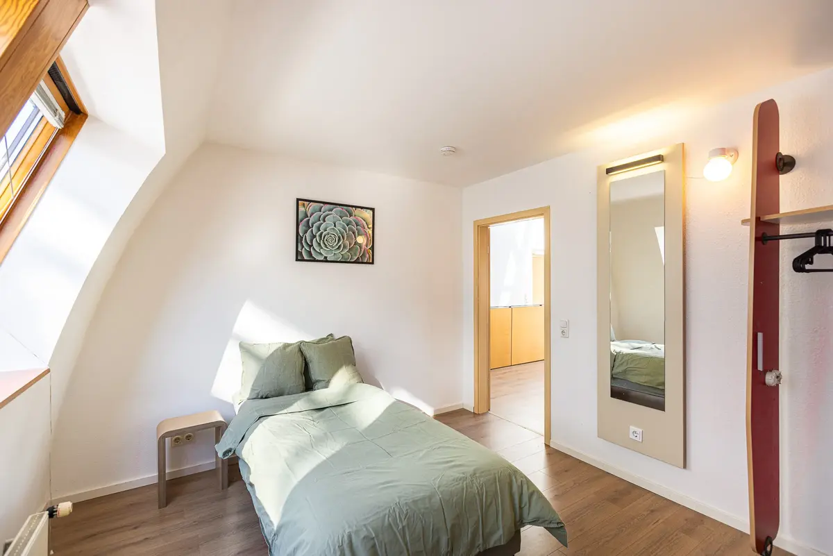 Loft XL, Loft-Style mit 4 Schlafzimmern und Wohnraum, CopperRoof Apartments Merseburg, Ansicht 9