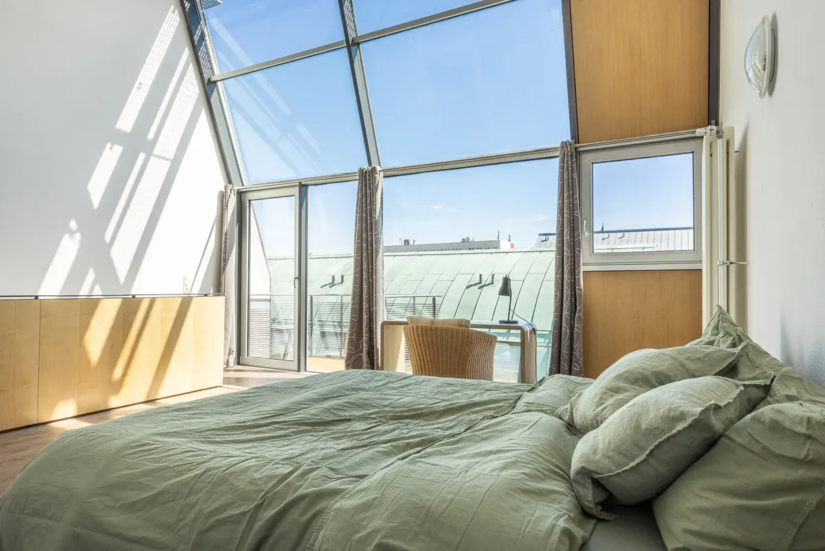 Südbalkon mit Blick über die Merseburger Altstadt