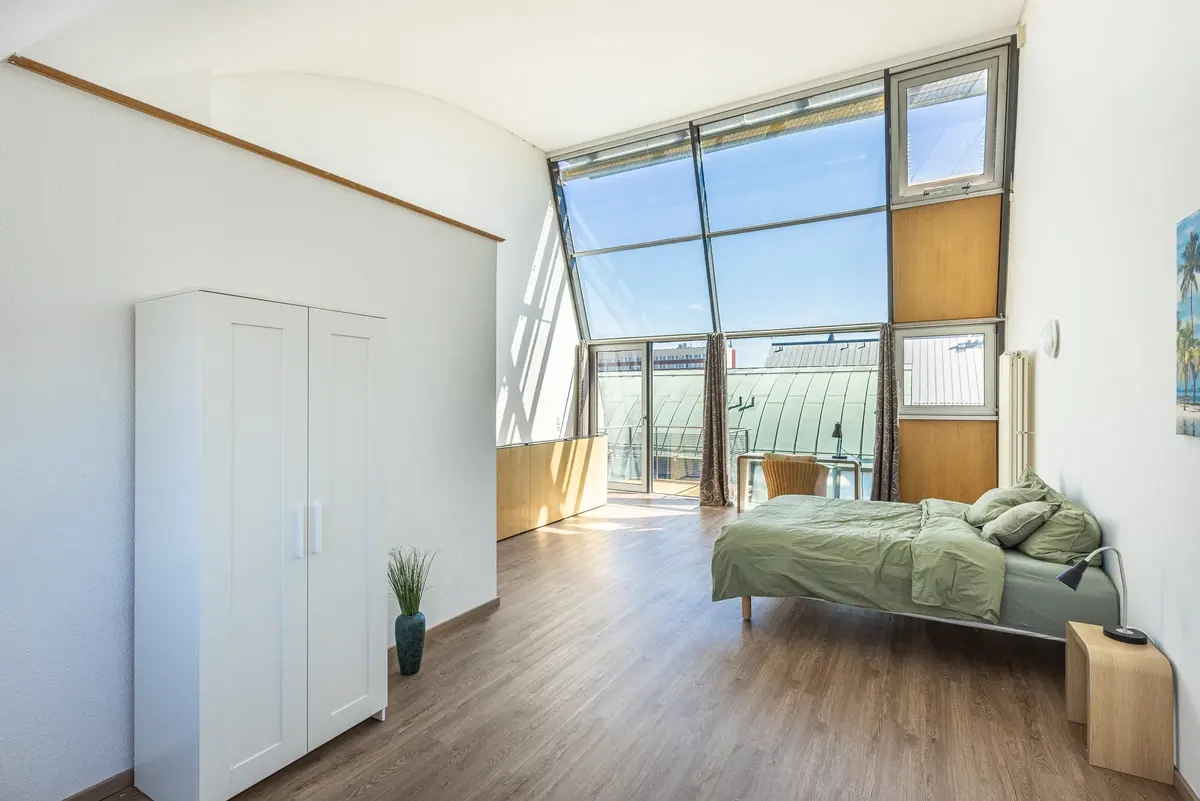 Loft S, Loft mit 1 Schlafzimmer und Wohnraum, CopperRoof Apartments Merseburg, Ansicht 6