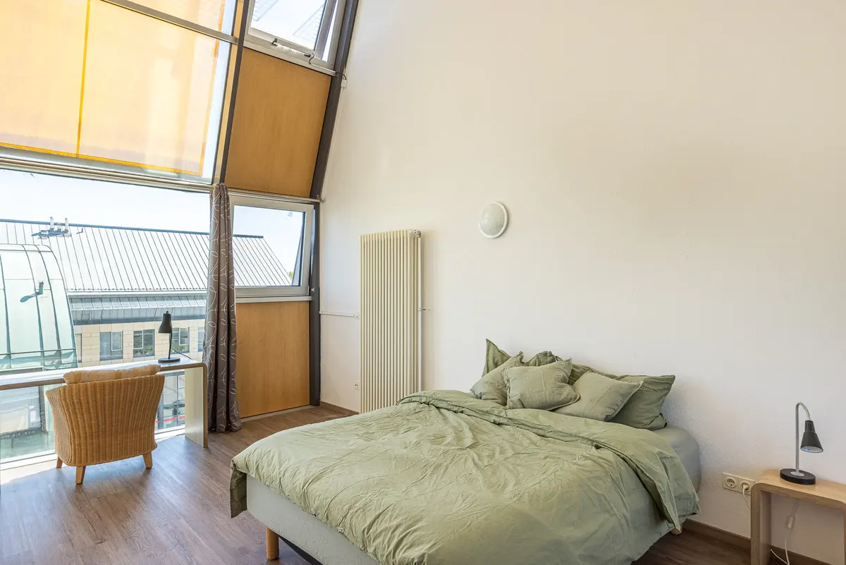 Loft S, Loft mit 1 Schlafzimmer und Wohnraum, CopperRoof Apartments Merseburg, Ansicht 8