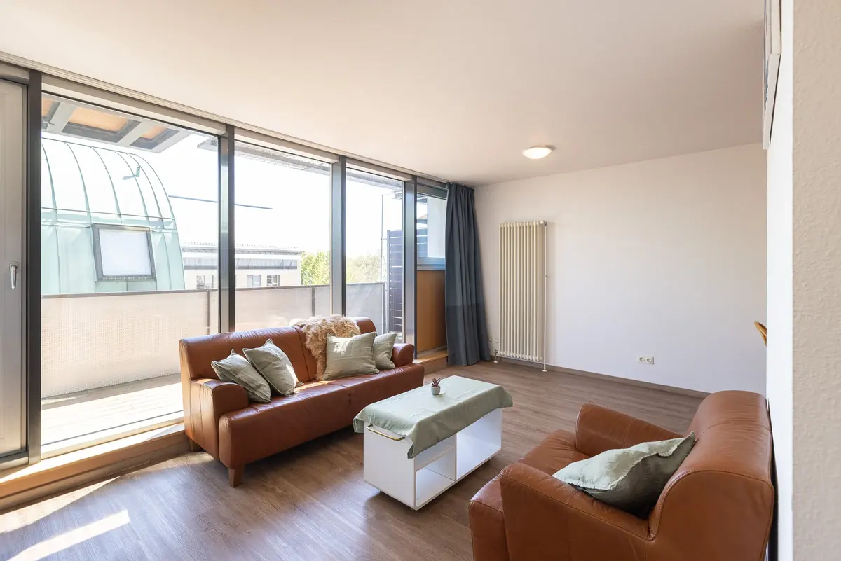 Loft S, Loft mit 1 Schlafzimmer und Wohnraum, CopperRoof Apartments Merseburg, Ansicht 13